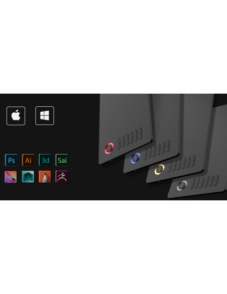 Tableta Grafica Veikk A15, buton rosu,TABGR-VK-A15R