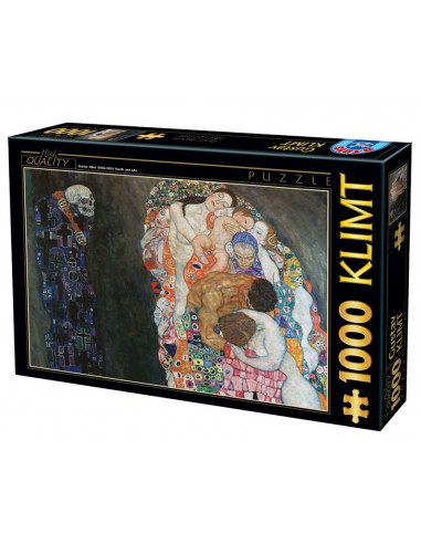Death And Life, Puzzle D-Toys Gustav Klimt, 1000