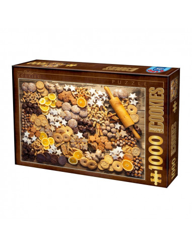 Cookies, Puzzle D-Toys Vintage, 1000 Piese,Uniq74355