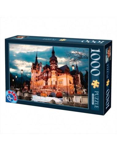 Castelul Peles Seara, Puzzle D-Toys Imagini Din Romania, 1000