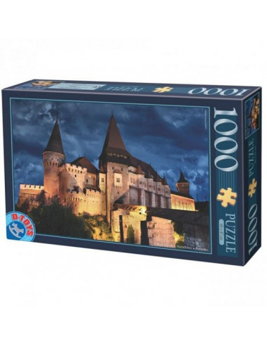 Castelul Corvin Hunedoara Noaptea, Puzzle D-Toys Imagini Din
