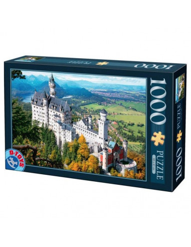 Puzzle D-Toys Locuri Celebre Model 2, 1000 Piese,Uniq64288-2
