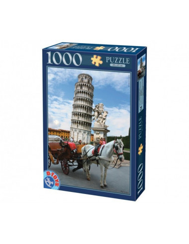 Puzzle D-Toys Locuri Celebre Model 3, 1000 Piese,Uniq64288-3