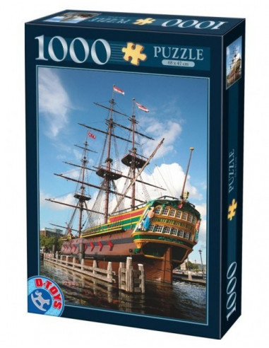 Puzzle D-Toys Locuri Celebre Model 4, 1000 Piese,Uniq64288-4