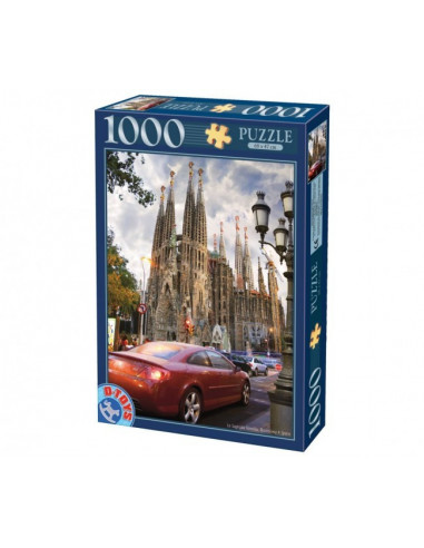 Puzzle D-Toys Locuri Celebre Model 5, 1000 Piese,Uniq64288-6
