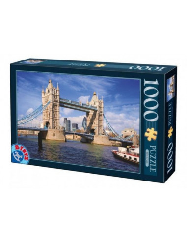 Puzzle D-Toys Locuri Celebre Model 7, 1000 Piese,Uniq64288-8