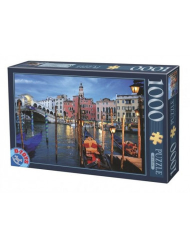 Puzzle D-Toys Peisaje De Noapte Model 3, 1000 Piese,Uniq64301-4