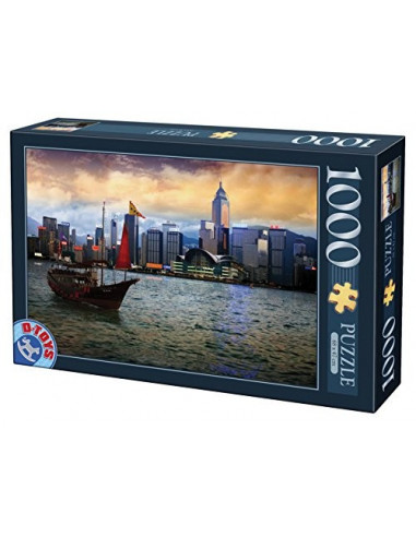 Puzzle D-Toys Peisaje De Noapte Model 4, 1000 Piese,Uniq64301-5