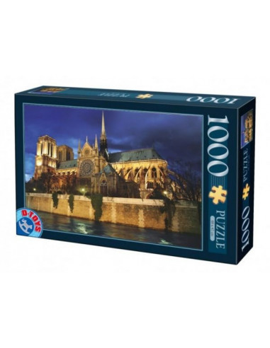 Puzzle D-Toys Peisaje De Noapte Model 7, 1000 Piese,Uniq64301-8