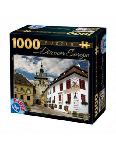 Sighisoara, Puzzle D-Toys Descopera Europa, 1000