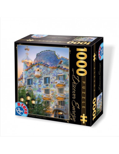 Casa Batilo, Puzzle D-Toys Descopera Europa, 1000