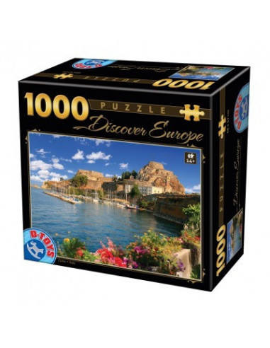 Como, Puzzle D-Toys Descopera Europa, 1000 Piese,Uniq65995-7