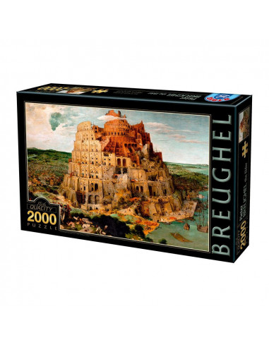 Turnul Babel, Puzzle D-Toys Breughel Cel Batran, 2000