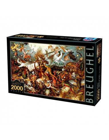 Caderea Ingerilor Rebeli, Puzzle D-Toys Breughel Cel Batran