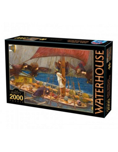 Ulysses And The Sirens, Puzzle D-Toys John William Waterhouse