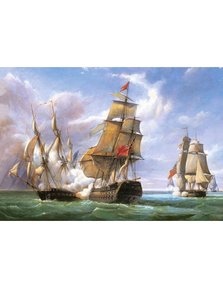 Combat Between The French And English Vessels, Puzzle