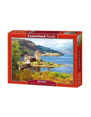 Castelul Eilean Donan, Scotia, Puzzle Castorland, 2000