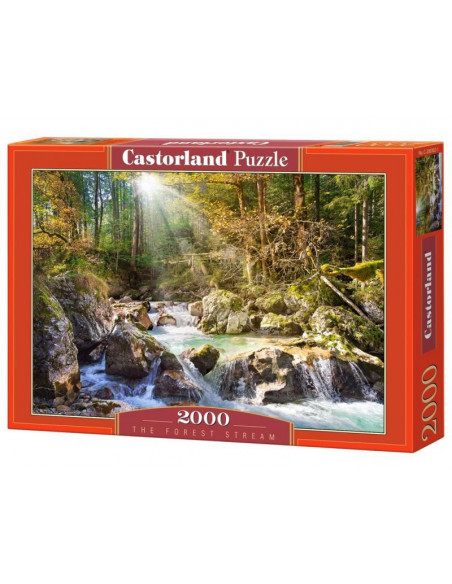 Sunny Forest Stream, Puzzle Castorland, 2000 Piese,Uniq200382