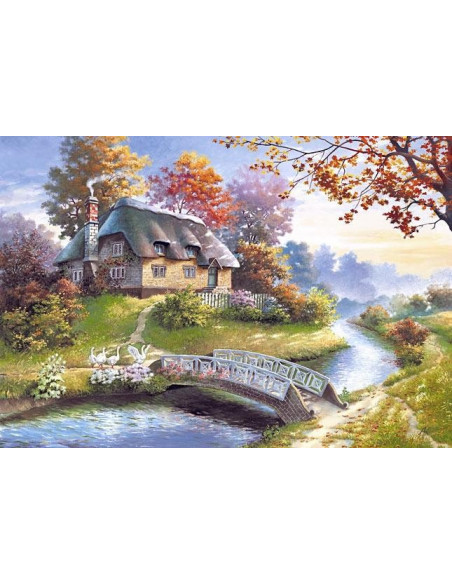 Cottage, Puzzle Castorland, 1500 Piese,Uniq150359