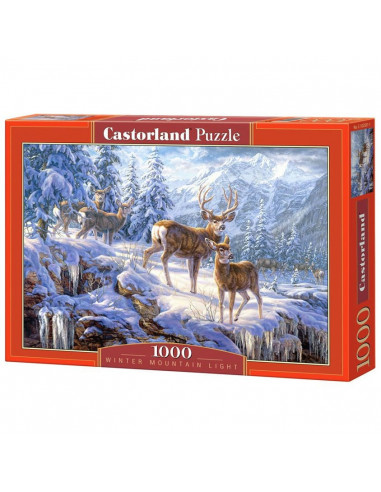 Munti Iarna, Puzzle Castorland, 1000 Piese,Uniq102501