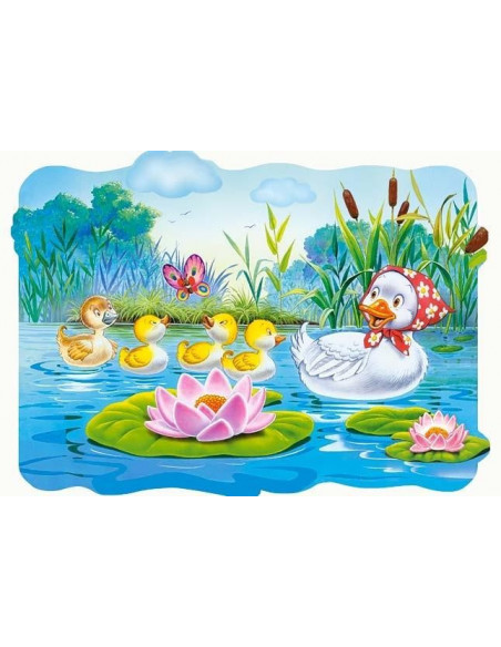 Ratusca Cea Urata, Puzzle Castorland Maxi, 20 Piese,Uniq02191