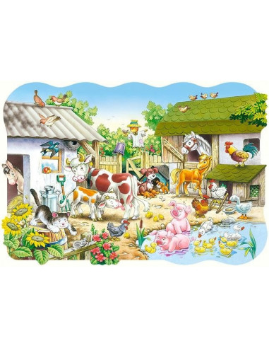 Ferma, Puzzle Castorland Maxi, 20 Piese,Uniq02214
