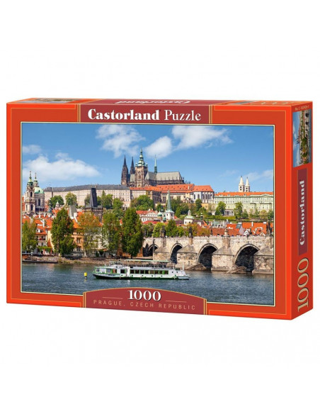 Praga, Cehia, Puzzle Castorland, 1000 Piese,Uniq102426