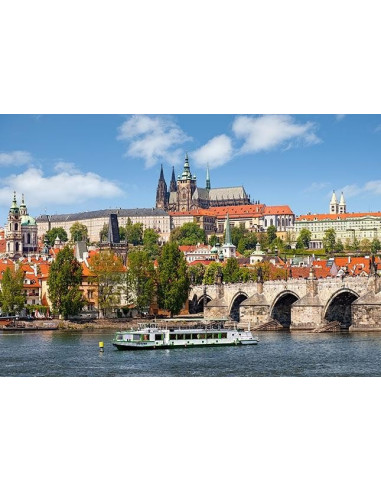 Praga, Cehia, Puzzle Castorland, 1000 Piese,Uniq102426