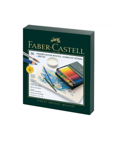 FC117538,Creioane Colorate Faber-Castell Acuarela 36 Culori Studio Durer