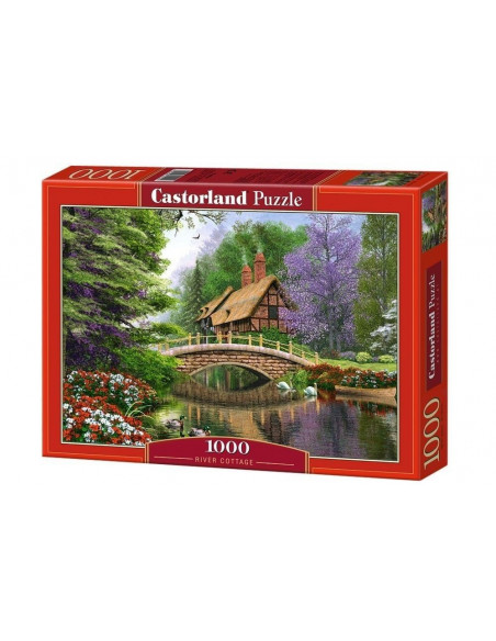 Casuta De Pe Rau, Puzzle Castorland, 1000 Piese,Uniq102365