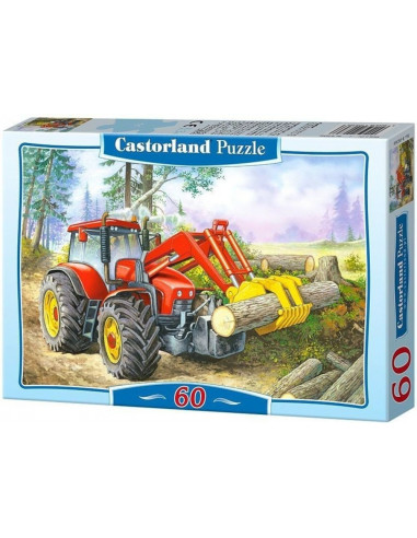 Santier Forestier, Puzzle Castorland, 60 Piese,Uniq6601