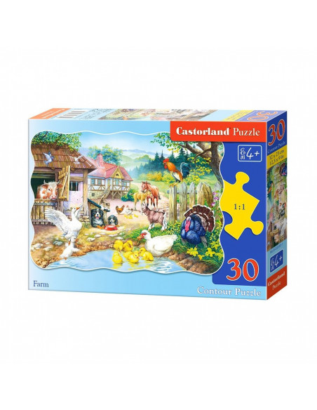 Ferma, Puzzle Castorland, 30 Piese,Uniq3310