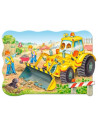 Buldozer In Actiune, Puzzle Castorland Maxi, 20 Piese,Uniq02139