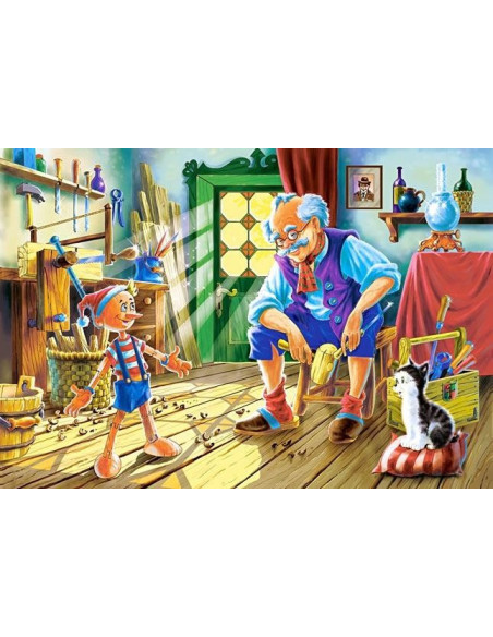Pinocchio, Puzzle Castorland, 120 Piese,Uniq12787