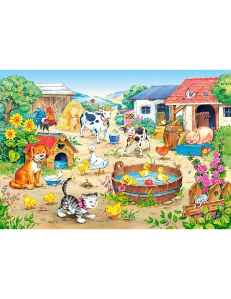 Ferma, Puzzle Castorland, 60 Piese,Uniq6663