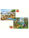 Savanna And Jungle, Puzzle Castorland 2 In 1 - 70, 120