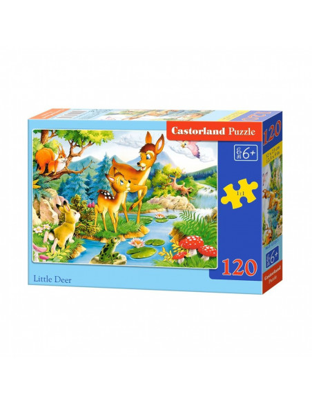 Little Deer, Puzzle Castorland, 120 Piese,Uniq12725