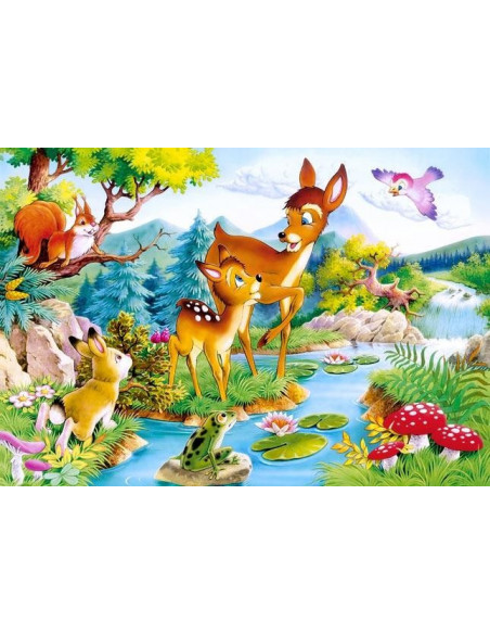 Little Deer, Puzzle Castorland, 120 Piese,Uniq12725