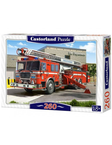 Masina De Pompieri, Puzzle Castorland, 260 Piese,Uniq27040