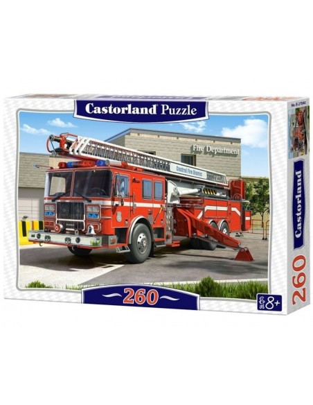 Masina De Pompieri, Puzzle Castorland, 260 Piese,Uniq27040