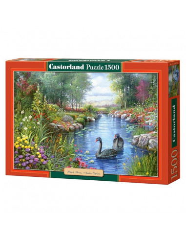 Lebede Negre, Andres Orpinas, Puzzle Castorland, 1500