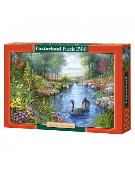 Lebede Negre, Andres Orpinas, Puzzle Castorland, 1500