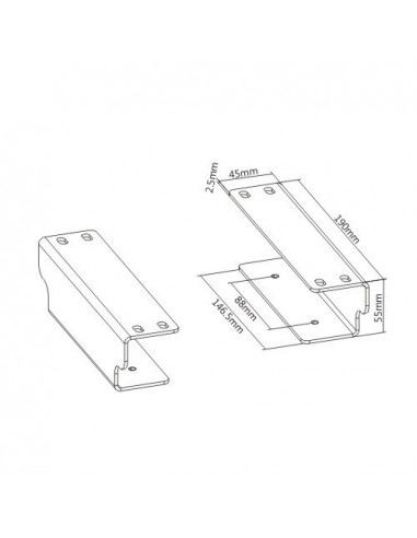 Sina suport de prindere tastatura pentru birou Sit-Stand