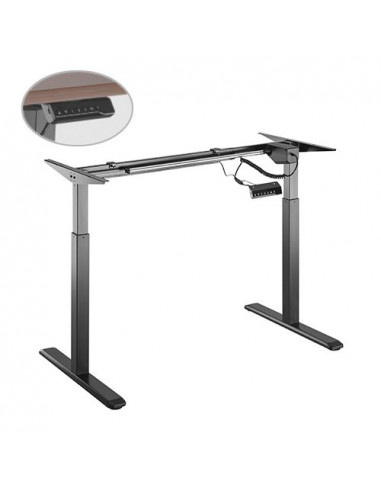 Cadru birou electric Sit-Stand, Blackmount ST1, Gri,BM-ST1-GREY