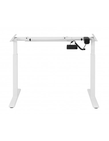Cadru birou electric Sit-Stand, Blackmount ST1, ALB, Single