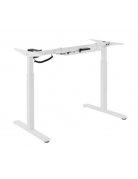 Cadru birou electric Sit-Stand, Blackmount ST1, ALB, Single