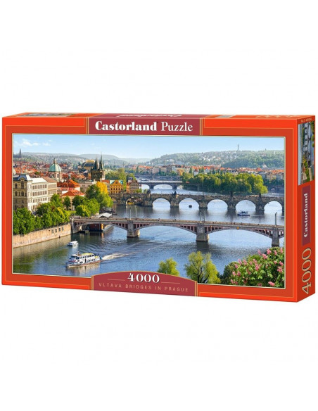 Vltava Bridges In Prague, Puzzle Castorland, 4000