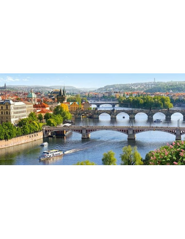 Vltava Bridges In Prague, Puzzle Castorland, 4000