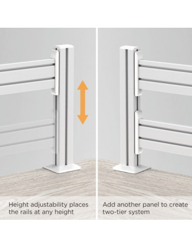 Coloana verticala aluminiu modular BlackMount