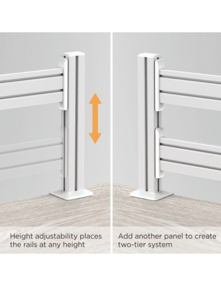 Coloana verticala aluminiu modular BlackMount